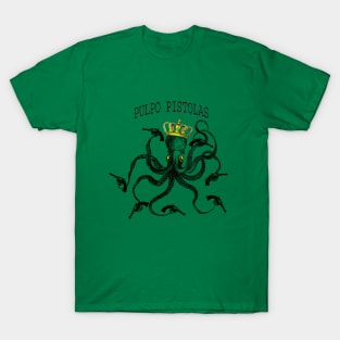 Pulpo Pistolas. T-Shirt